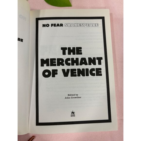 No Fear Shakespeare Books The Merchant Of Venice & Romeo And Juliet Bundle 2003 - Picture 4 of 16